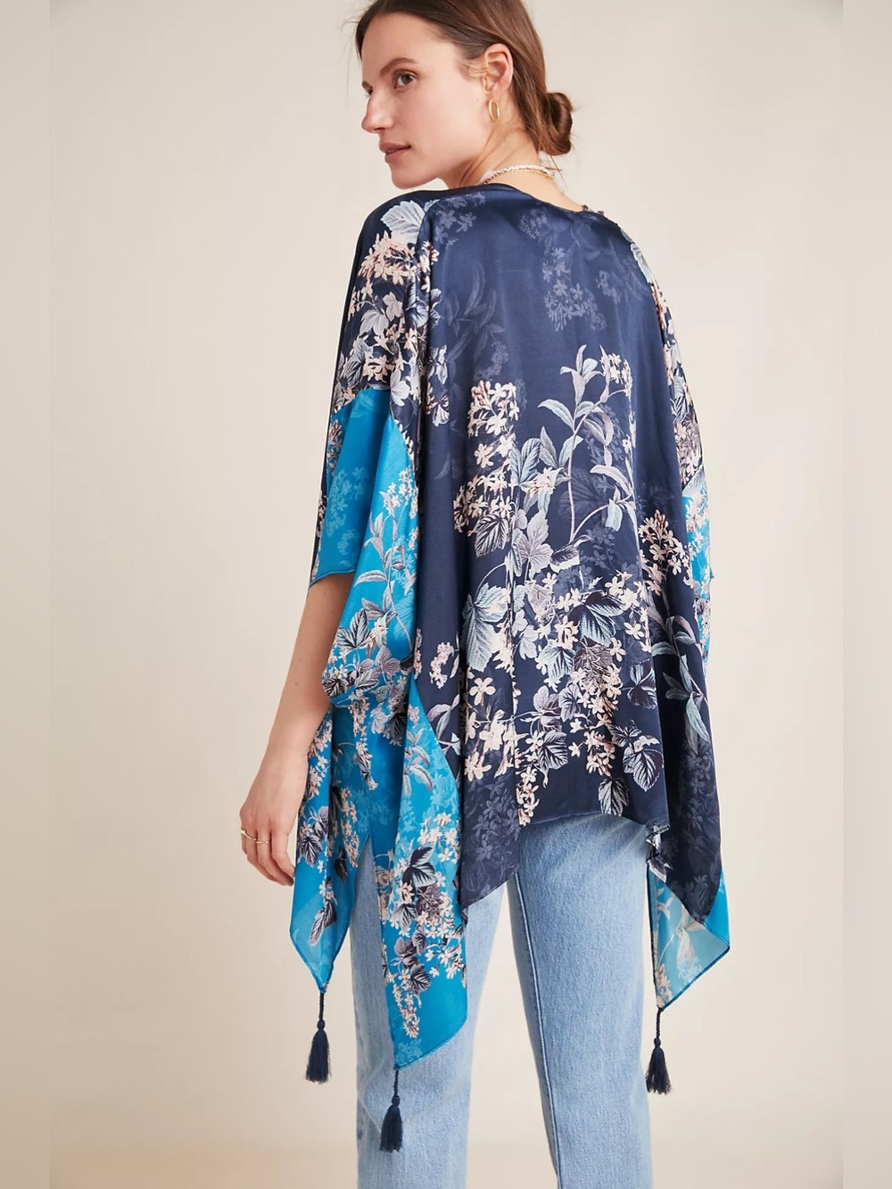Anthropologie x Kachel Jamie Tasseled Kimono One Size